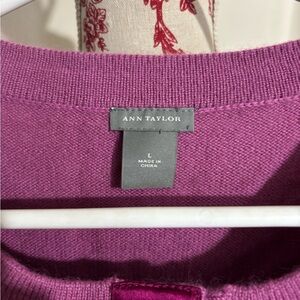 Ann Taylor Women's Rich Purple Sweater